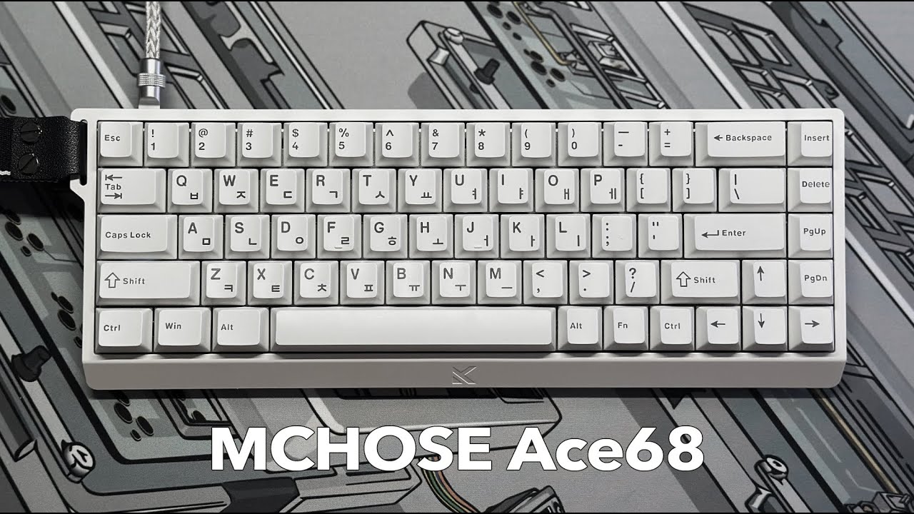 Ace68 | 국내 정발 6만원대 8K 게이밍 키보드 근데 타건감도 괜찮은,, 언박싱 & 타건