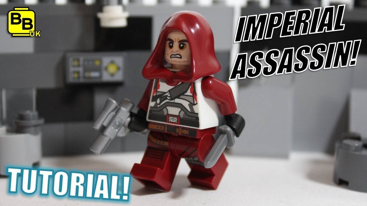LEGO STAR WARS IMPERIAL ASSASSIN MINIFIGURE CREATION!