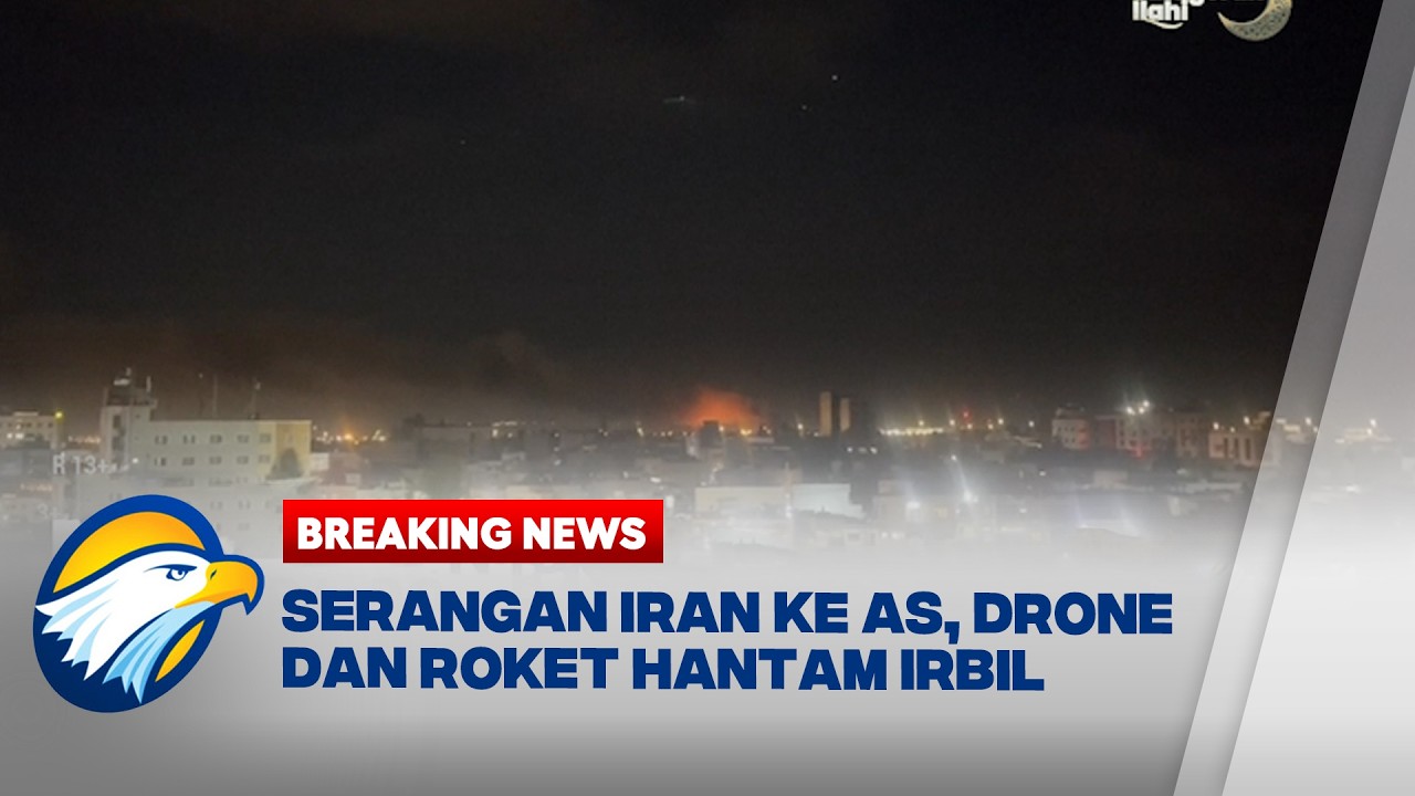 BREAKING NEWS - Iran Serang Pangkalan AS di Irbil