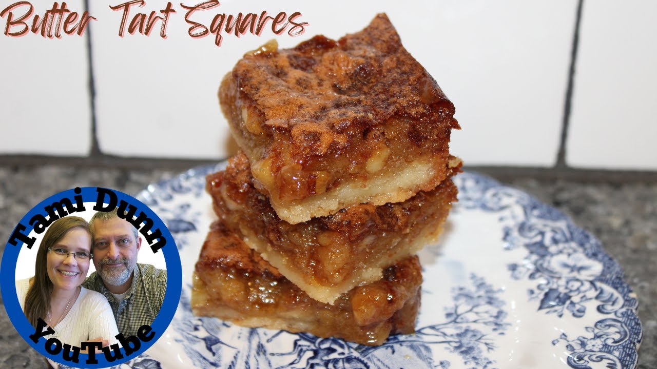 Butter Tart Squares Recipe