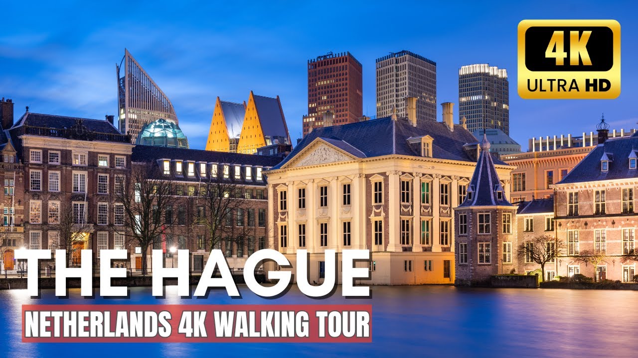 THE HAGUE Netherlands 4K Walking Tour: Exploring the Political Heart