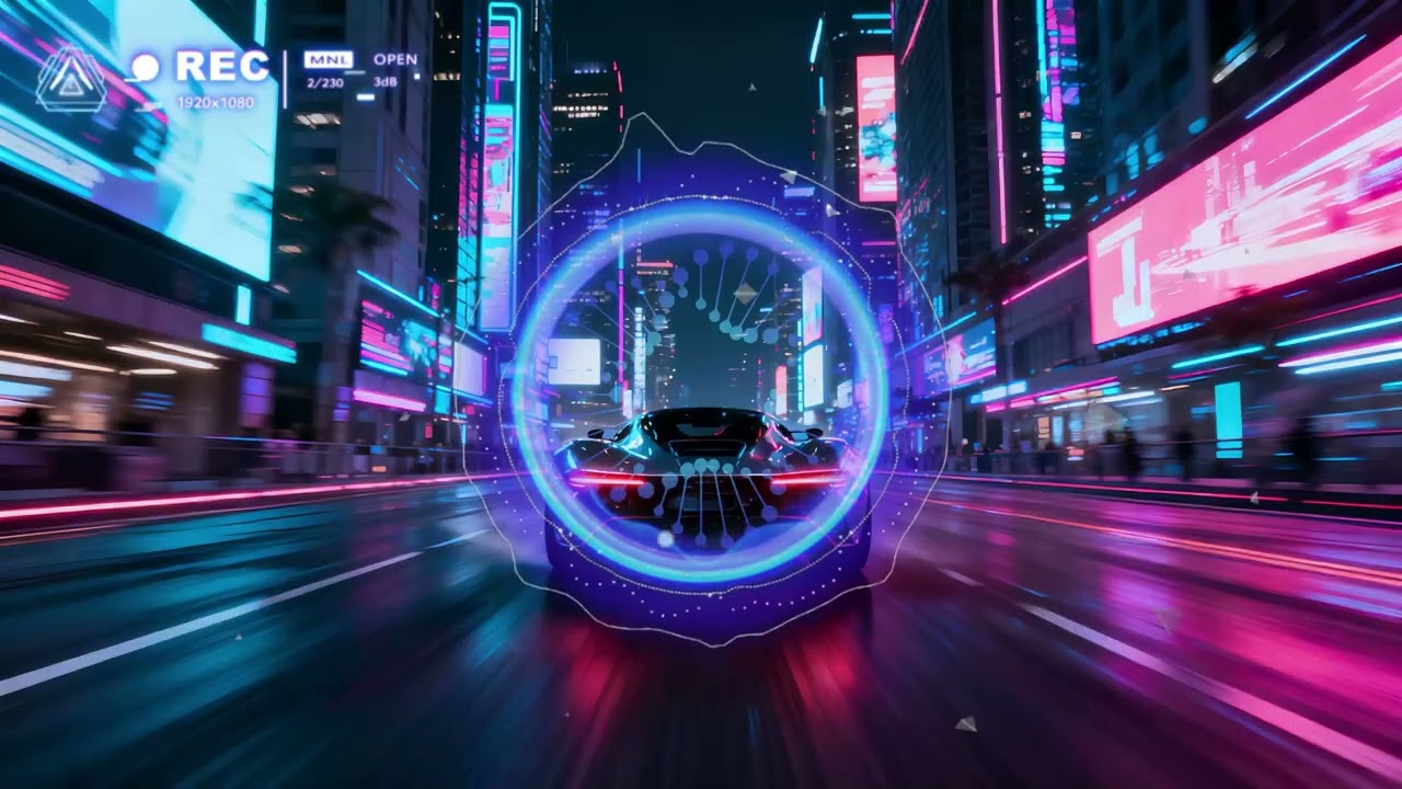 BGM《Cyberpunk LoFi Mix | 1 Hour Night BGM 无歌词》#calmelectronic  #cybervibes  #studymusic