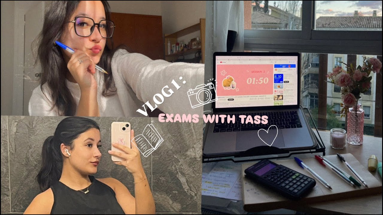 VLOG 1 : EXAMS WITH TASS 💕📚