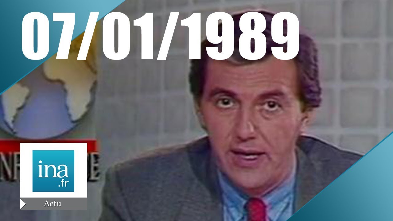 20h Antenne 2 du 07 janvier 1989 | Conférence sur les armements chimiques | Archive INA