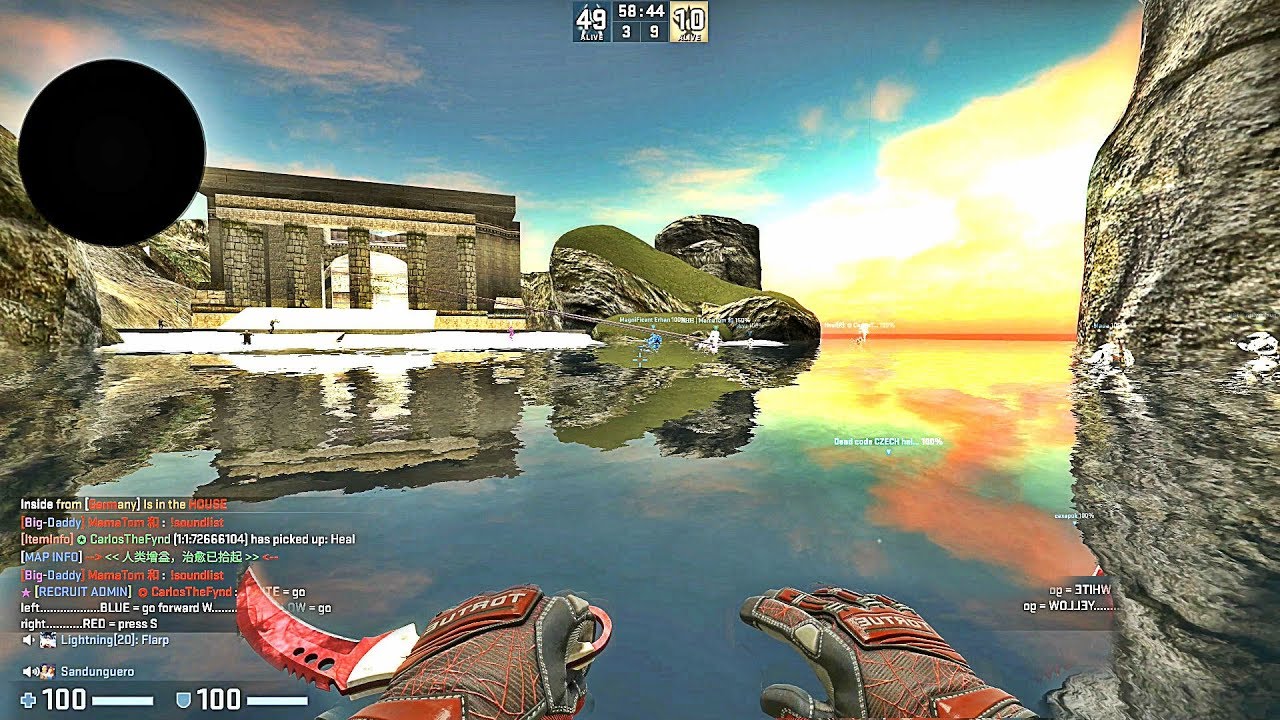 CS:GO &middot; Zombie Escape Mod: ze_rain_of_time_v1x map