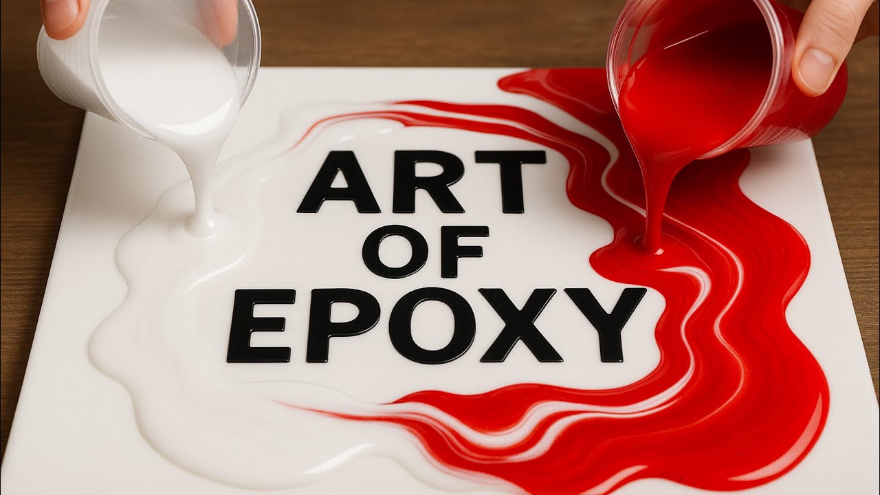 HOW TO MAKE A STUNNING EPOXY RESIN COASTER / RESIN FOR BEGINNERS 
