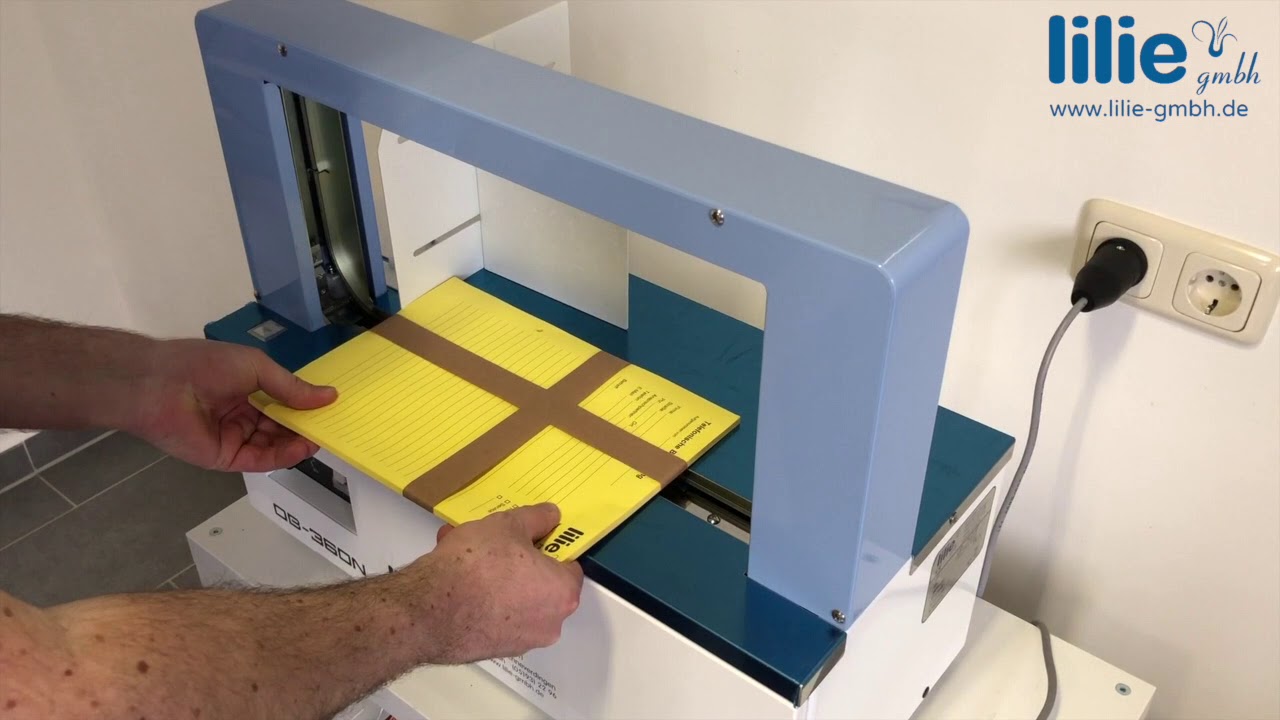 Tisch-Banderoliermaschine OB 360N Lilie GmbH