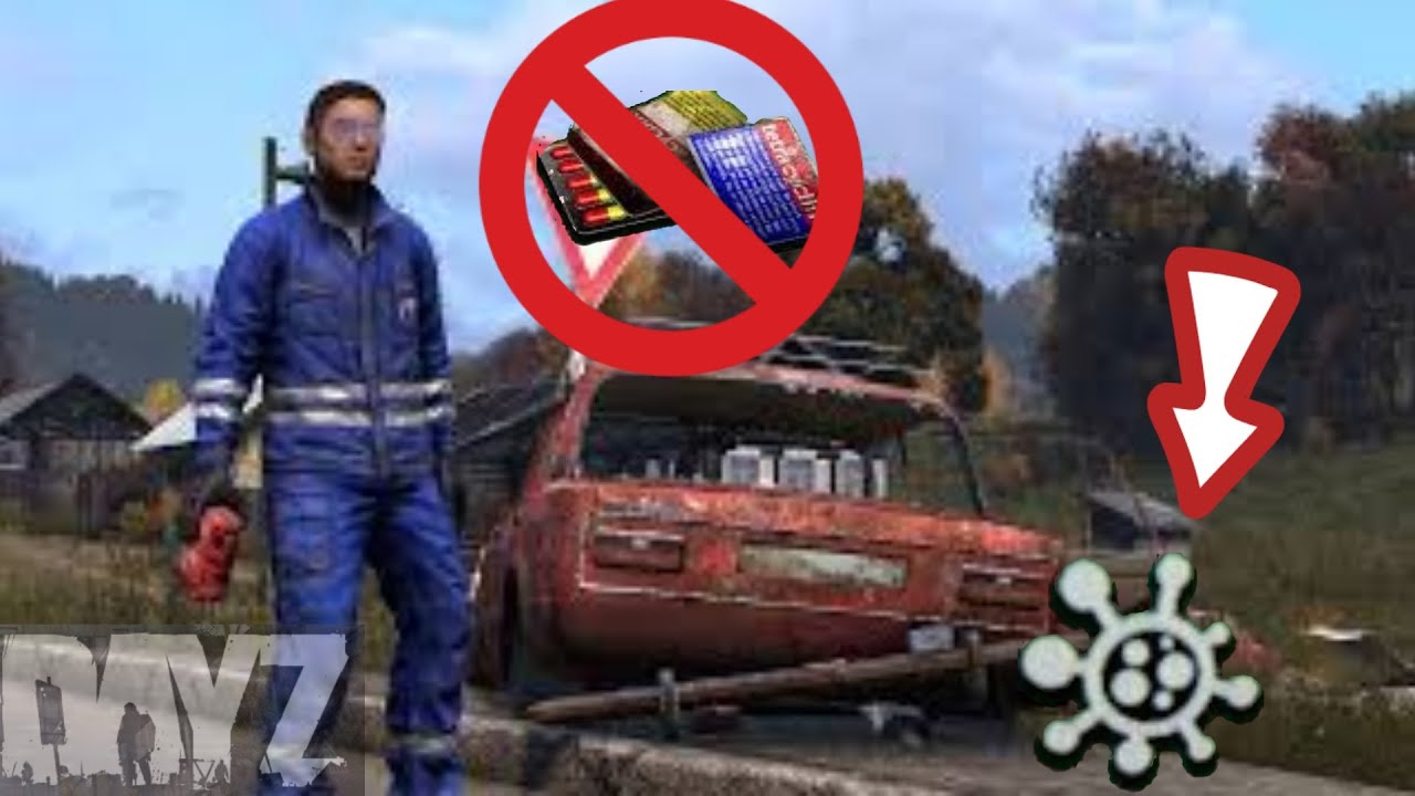 Hace Esto si te Enfermas y No Tenes Medicamentos || Dayz