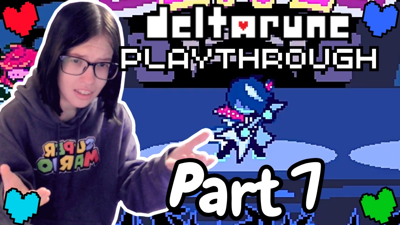 UUGGGGGGHHHH I CAN'T DO RHYTHM GAMES!!! 😡😭 | Deltarune Playthrough Part 7