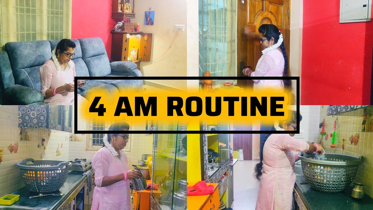 காலை 4 மணி ரொட்டின் | என் நாள் இப்படி தான் ஆரம்பிக்குது | Peaceful Morning Routine #4amroutine  