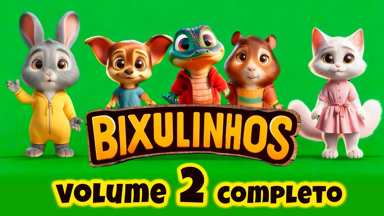 Bixulinhos Volume 2 Completo - Vídeos Infantis Educativos