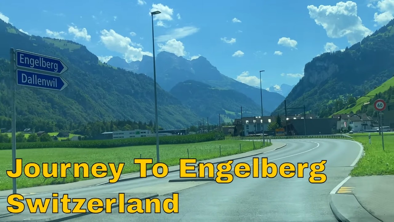 Lucerne to Mount Titlis Switzerland | Breathtaking Swiss Alps Drive in 4K