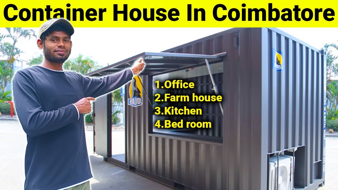 3லட்சத்தில்Best Container House,site office container Amazing interior container in Coimbatore Tamil