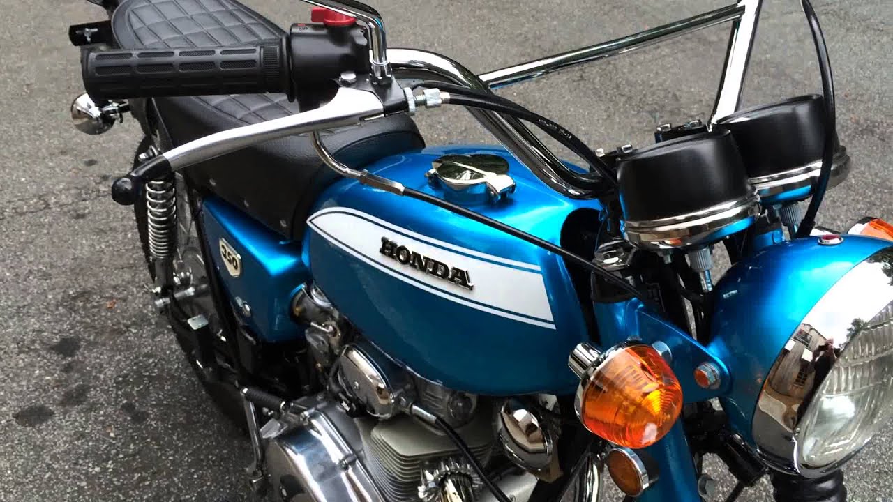 1970 Honda CL 350 Restoration