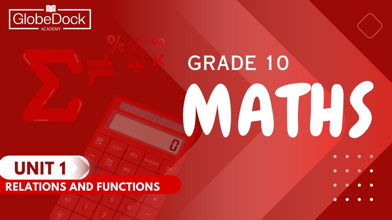 Grade 10 Maths Unit 1 :1.2.3 Types of functions