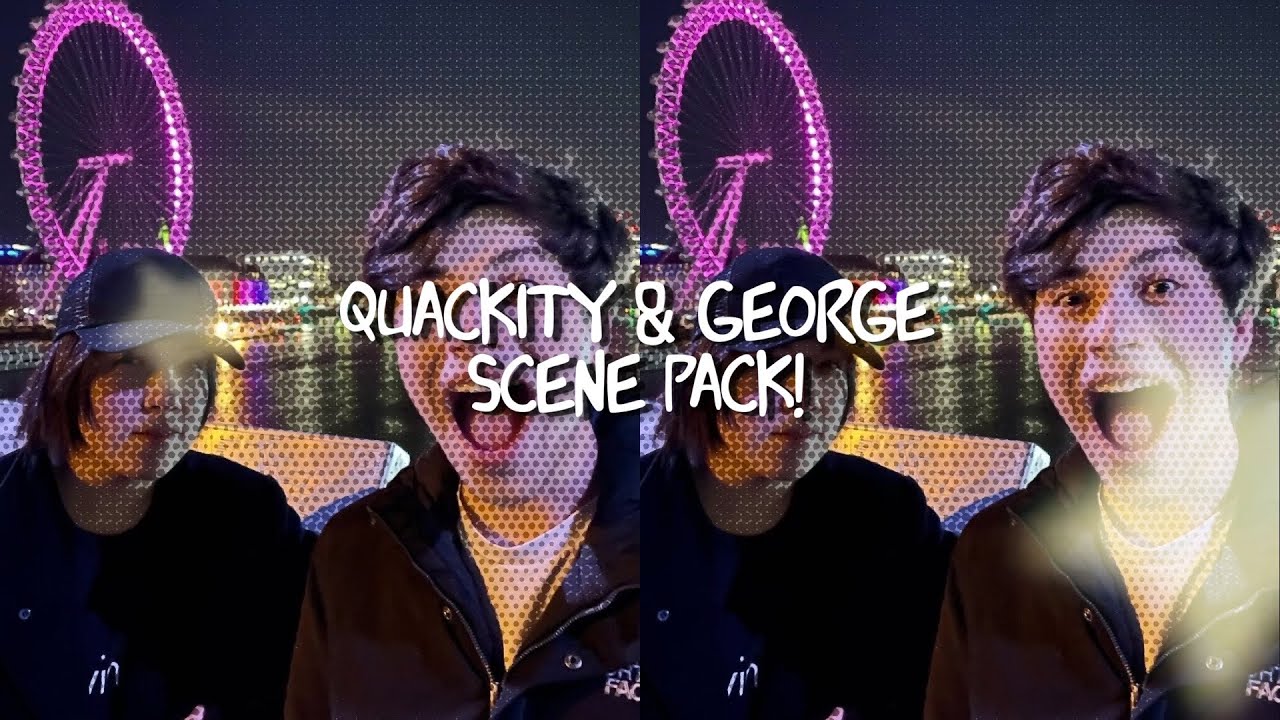 Quackity and George scene pack!