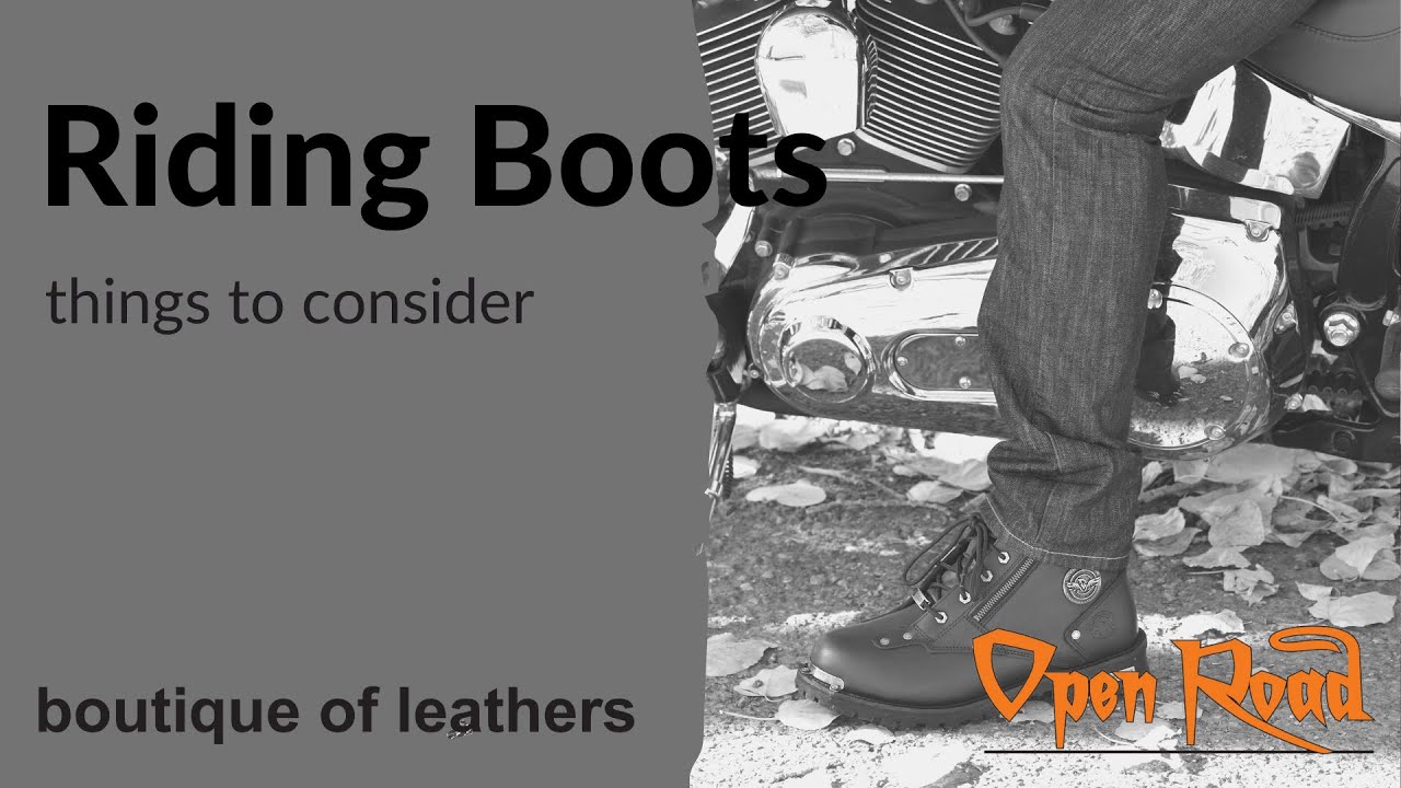 Motorcycle Boot Overview