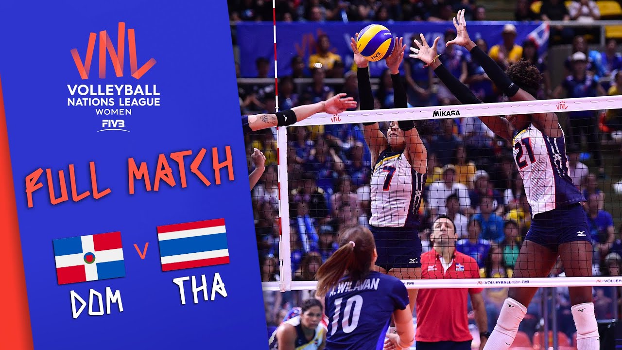 Dominican Republic 🆚 Thailand - Full Match | Women’s Volleyball Nations League 2019