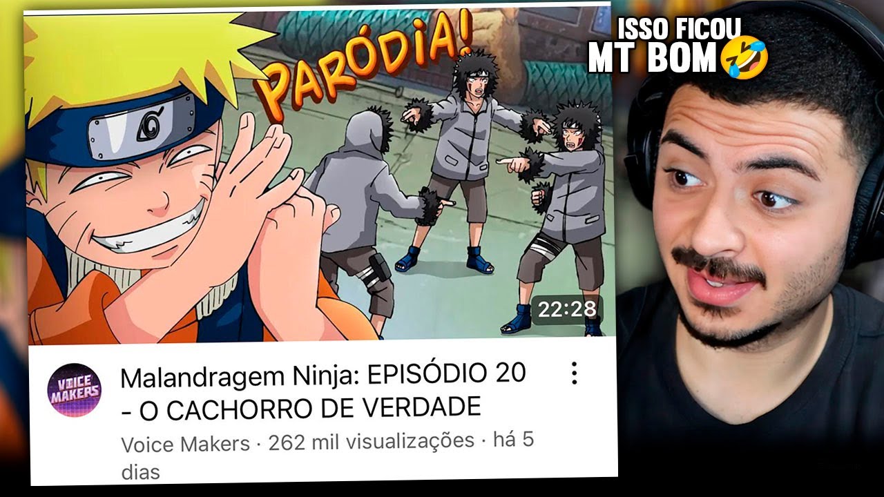 KAMUZ REAGE: Malandragem Ninja: EPISÓDIO 20 - O CACHORRO DE VERDADE - Voice Makers