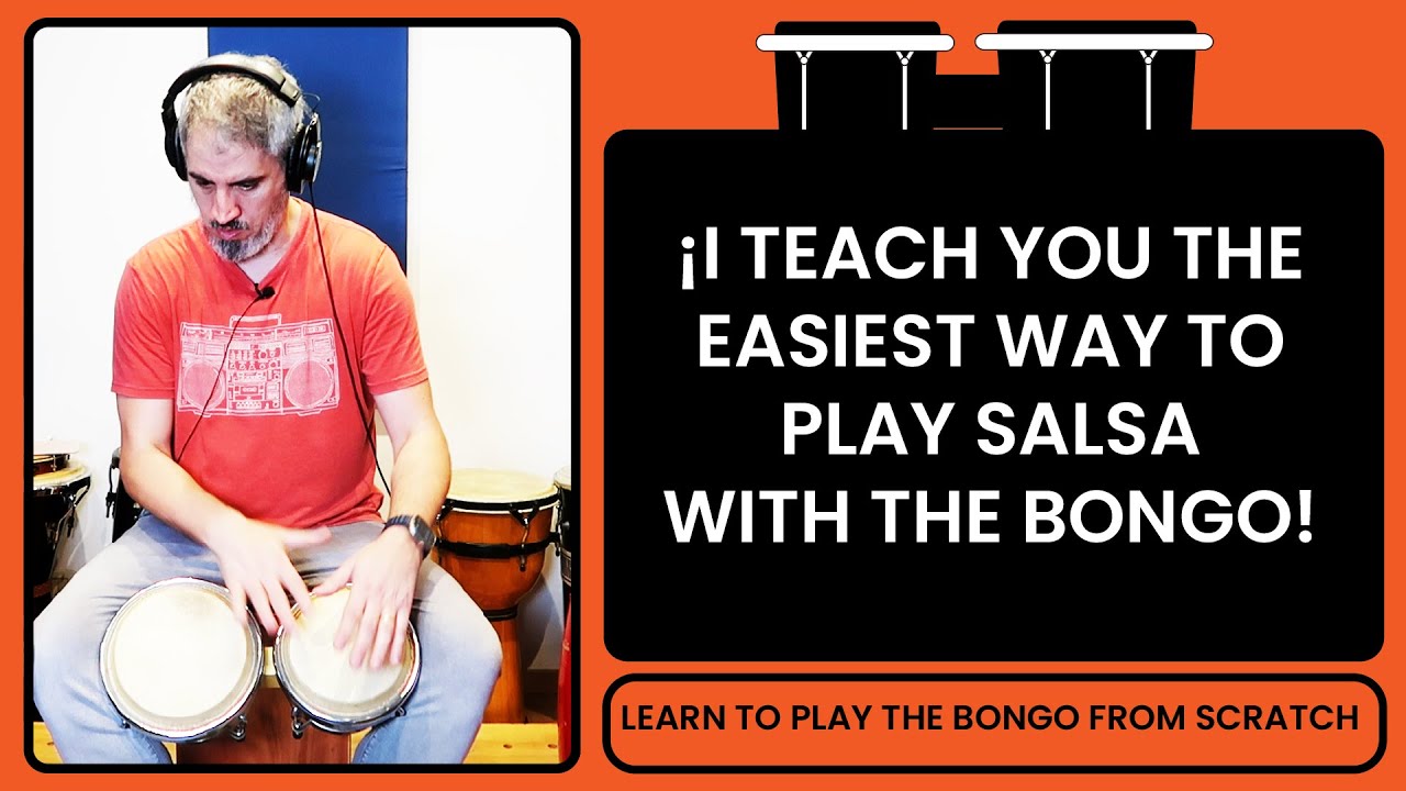 I teach you the easiest way to play salsa on the Bong&oacute;!