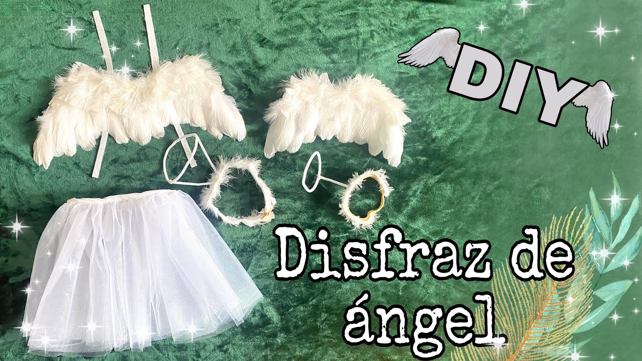 DIY COMO HACER ALAS/ DISFRAZ DE ÁNGEL