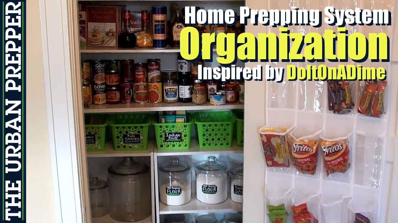 Dollar Tree Organization of Home Preps by TheUrbanPrepper