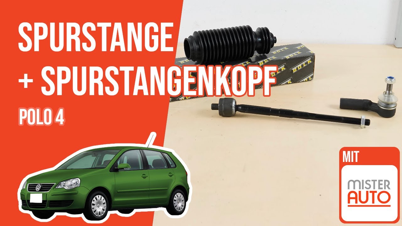 Wie Polo 4 Spurstange, Spurstangenkopf wechseln 🚗