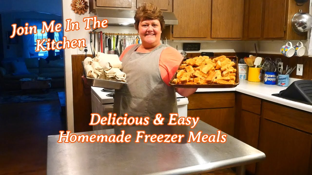 Join Me In The Kitchen | Delicious & Easy Homemade Freezer Meals