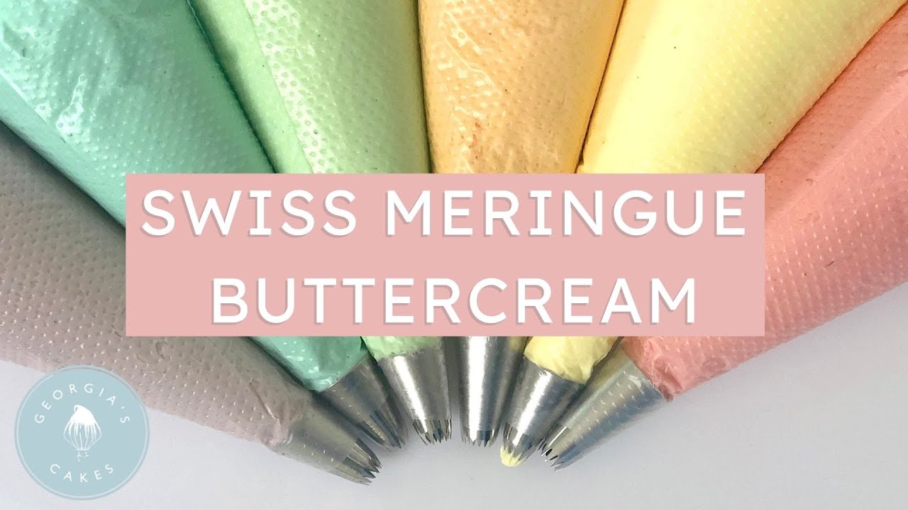 FOOLPROOF Swiss Meringue Buttercream Tutorial! | Georgia's Cakes
