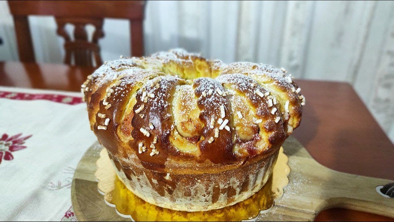Corona Pasquale, Pan Brioche di Pasqua