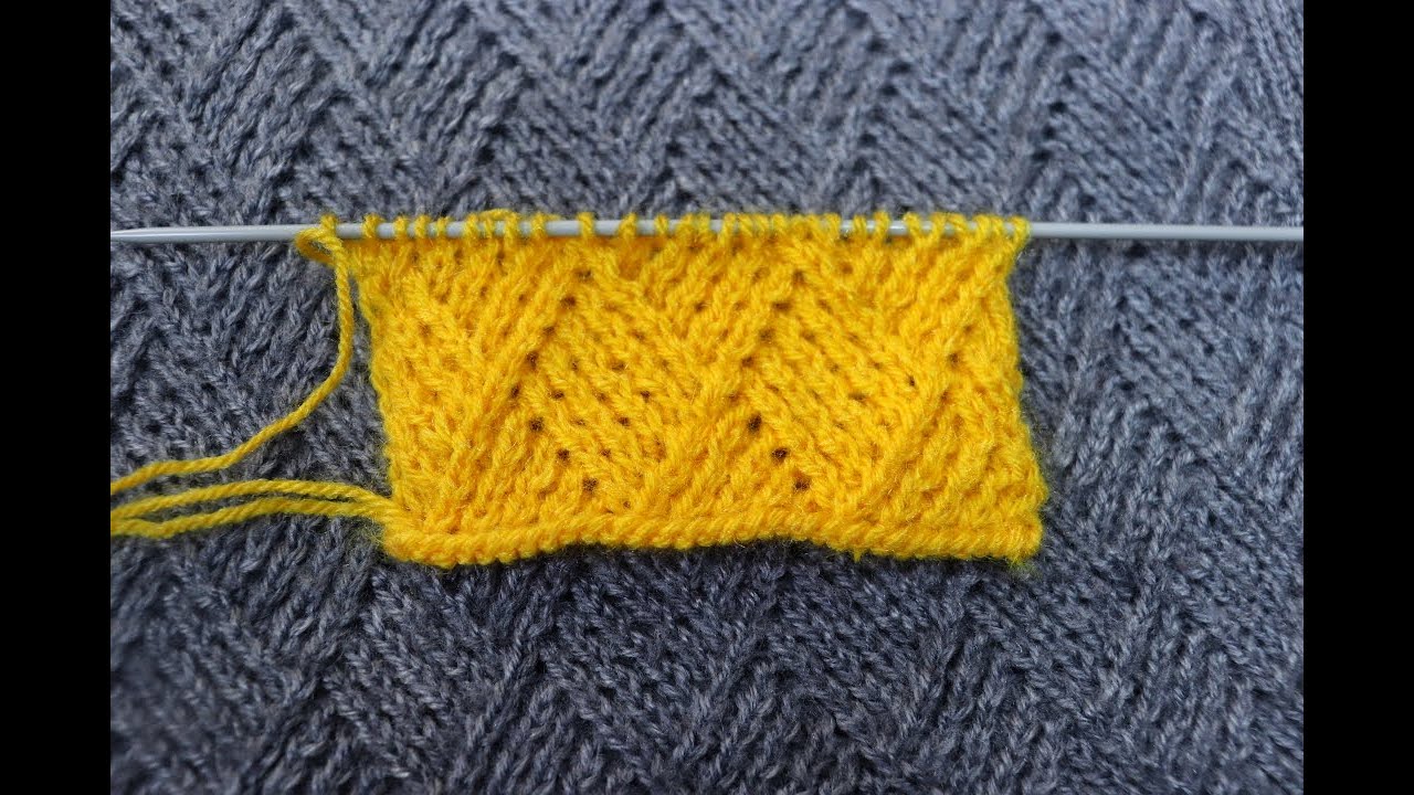 New Knitting Barfi Design/Pattern For Cardigan, Sweater, Jacket, Sweater design