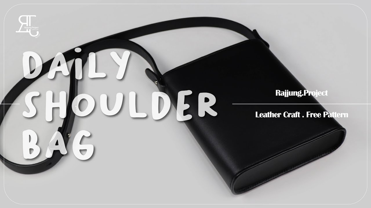데일리 숄더백 만들기 / 가죽공예 독학 / Daily Shoulder Bag / Leather Craft
