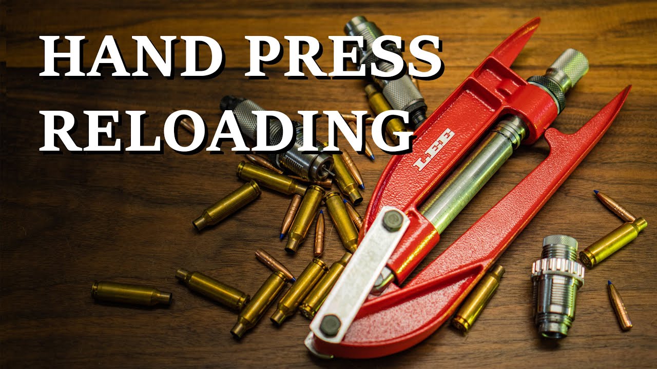Как перезарядить оружие с помощью Lee Breech Lock Hand Press (6.5 CREEDMOOR) + бонусный контент