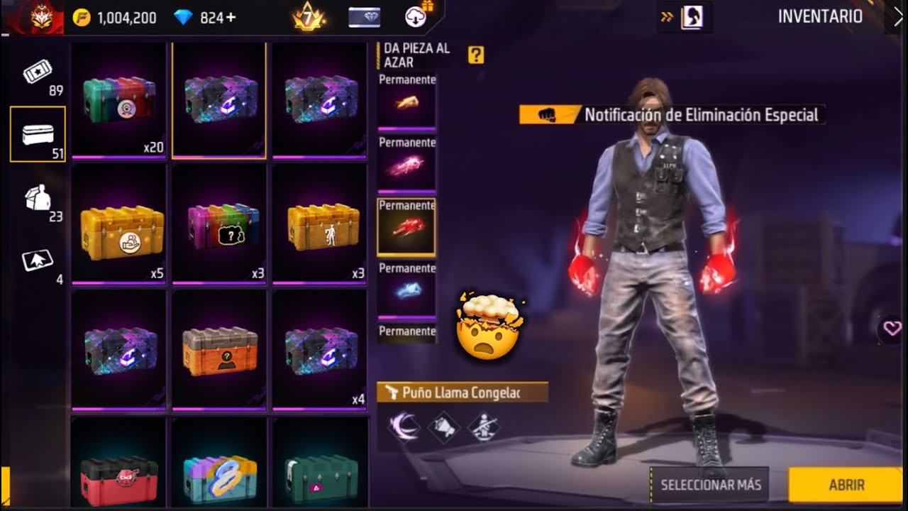 ABRO MUCHAS CAJAS SORPRESAS de PUÑOS a ELECCION y SKIN EXCLUSIVAS GRATIS en FF 😱 *cajas de puños*