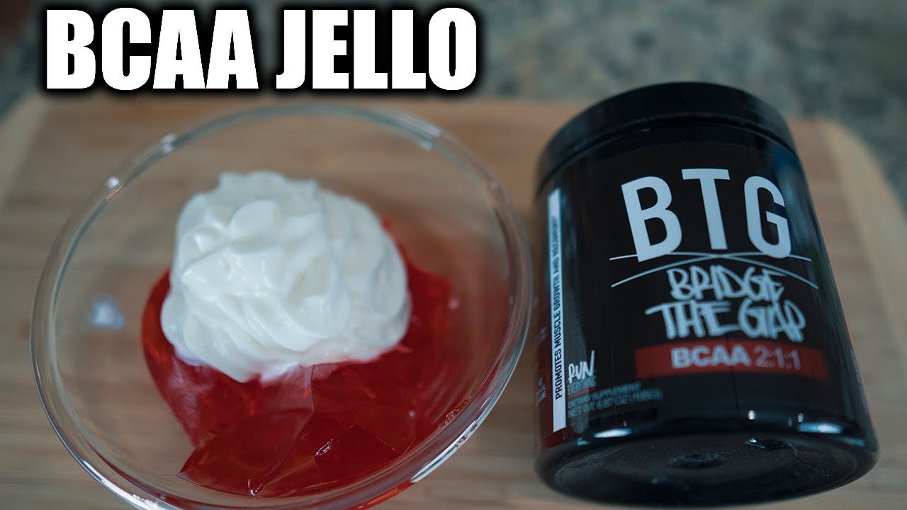 EASY MACRO FRIENDLY - LOW CALORIE - 3 INGREDIENT BCAA JELLO RECIPE