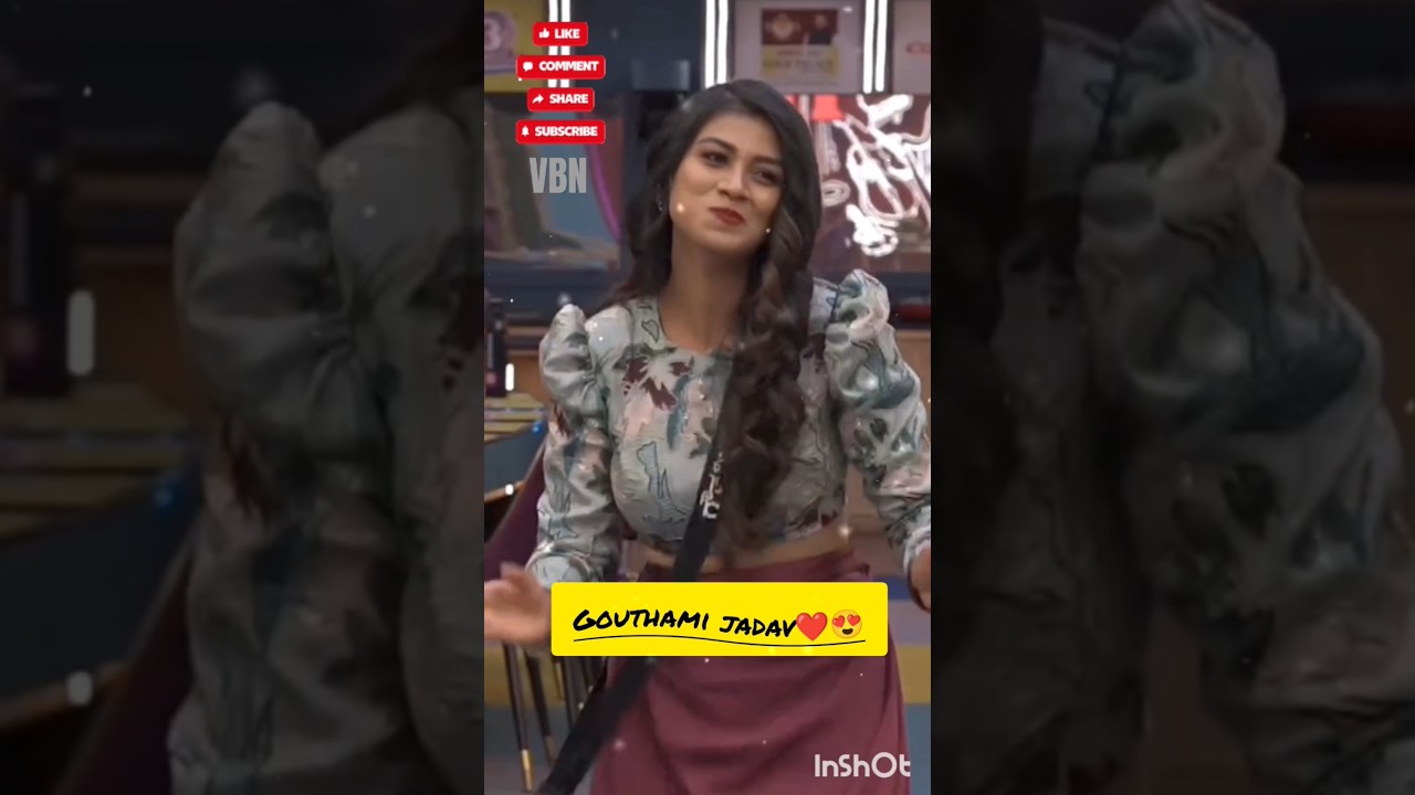 Gouthami in big boss house 😍❤️#bbk11 #kannada #bigbossseason11 #gouthamijadav #oldsong #ytshorts