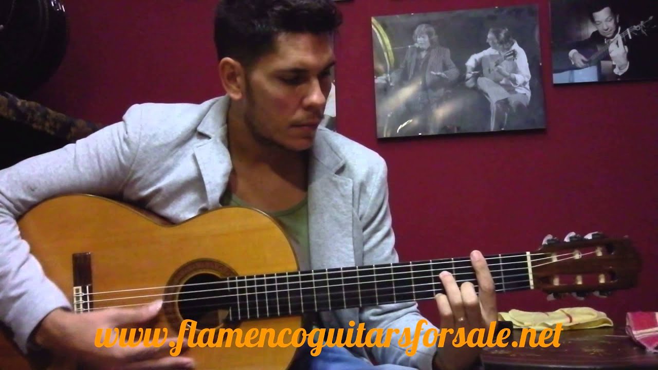 Arc&aacute;ngel Fern&aacute;ndez 1969 flamenco guitar for sale