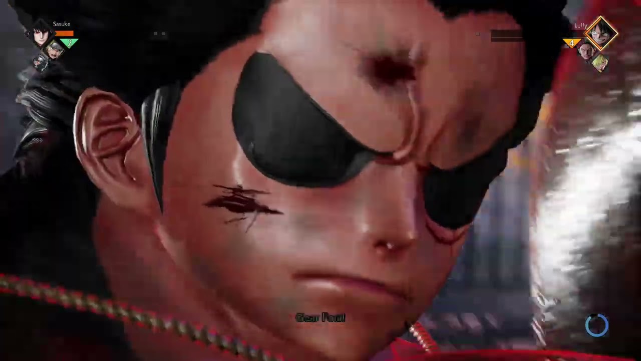 JUMP FORCE Sasuke vs Luffy (Strongest)