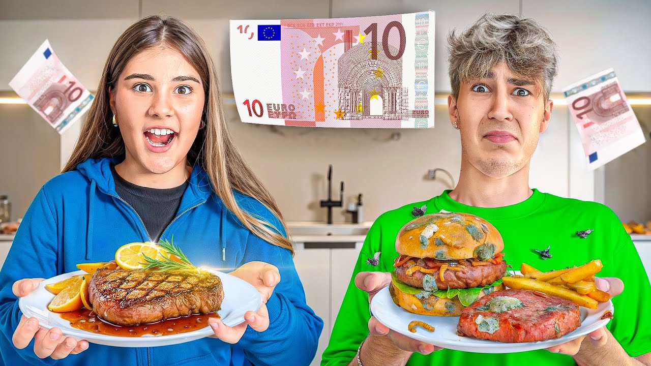 10€ A TESTA: chi cucina il PIATTO MIGLIORE?! 😱🔥