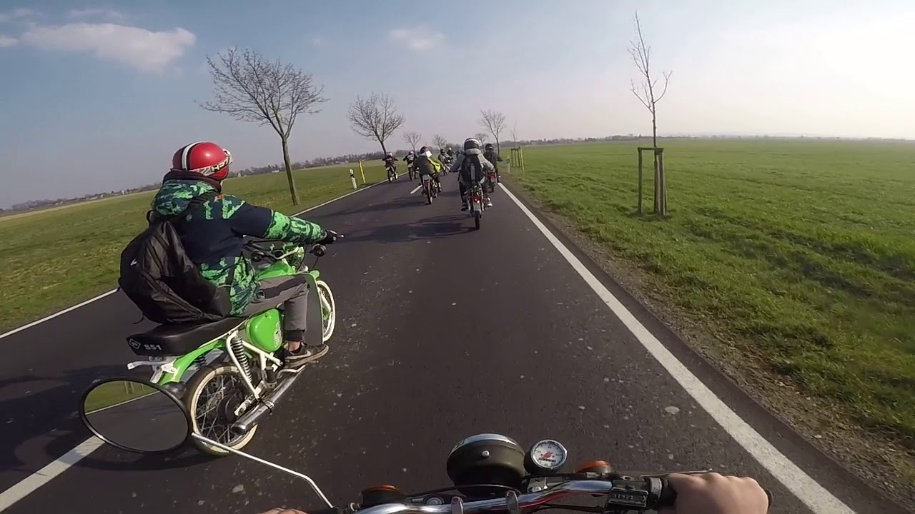 Simson Ausfahrt von den Eastgoats Teil 2! Torgau