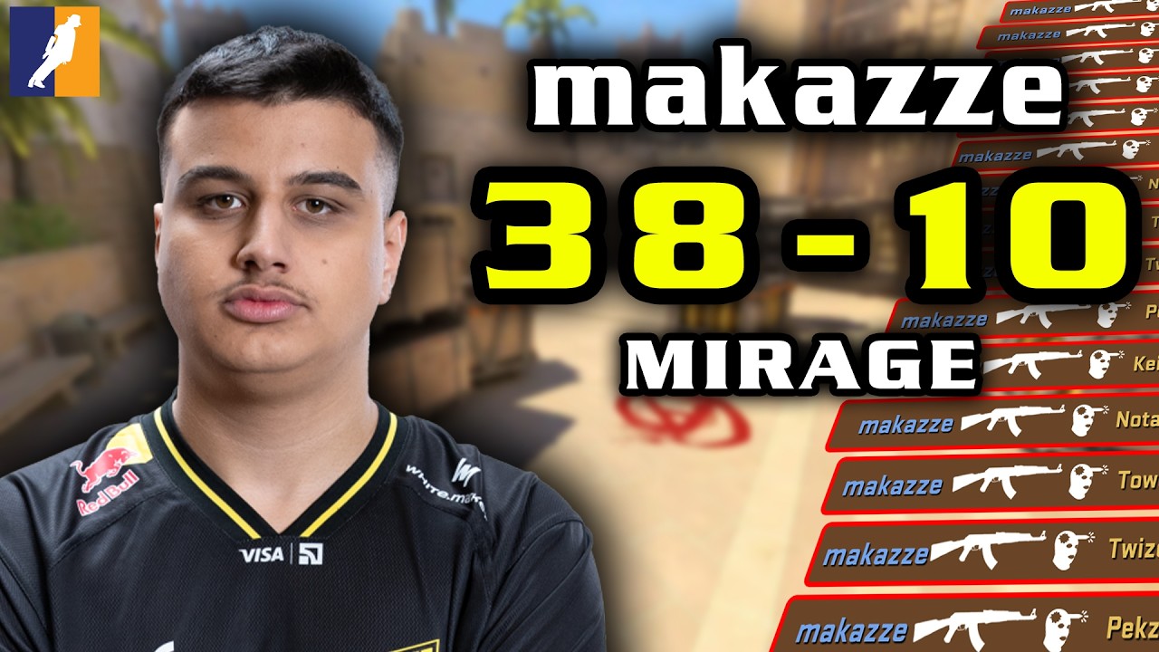 [POV PEEK] makazze (38-10) | Mirage | Faceit Ranked | Mar 7, 2026