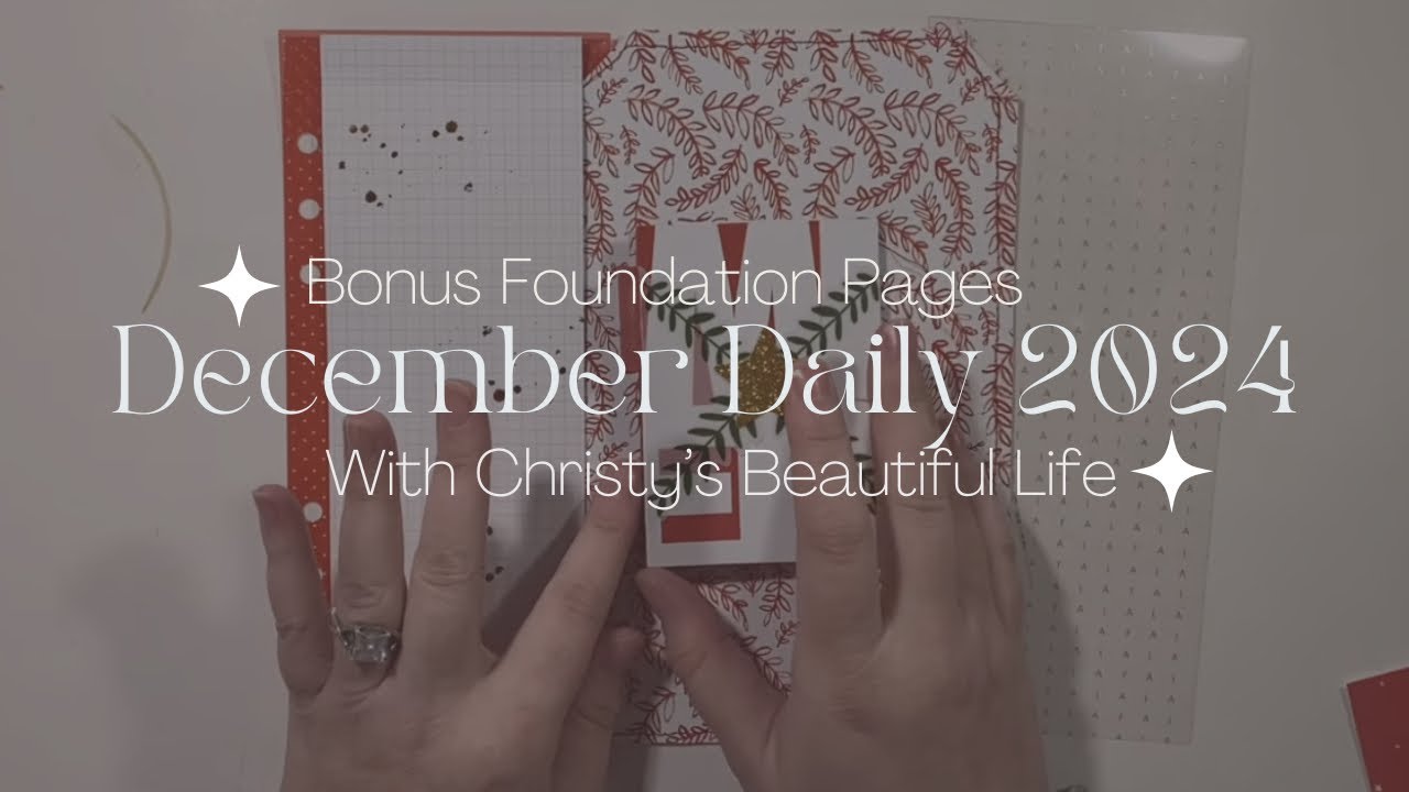 Bonus Foundation Pages/inspired by the community