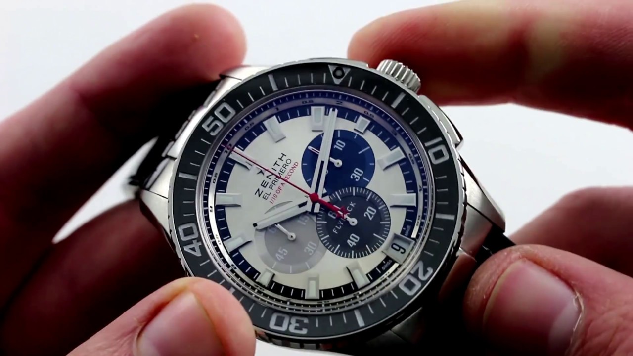 Pre-Owned Zenith El Primero Chronograph 03.2060.4057/69.C714 Luxury Watch Review