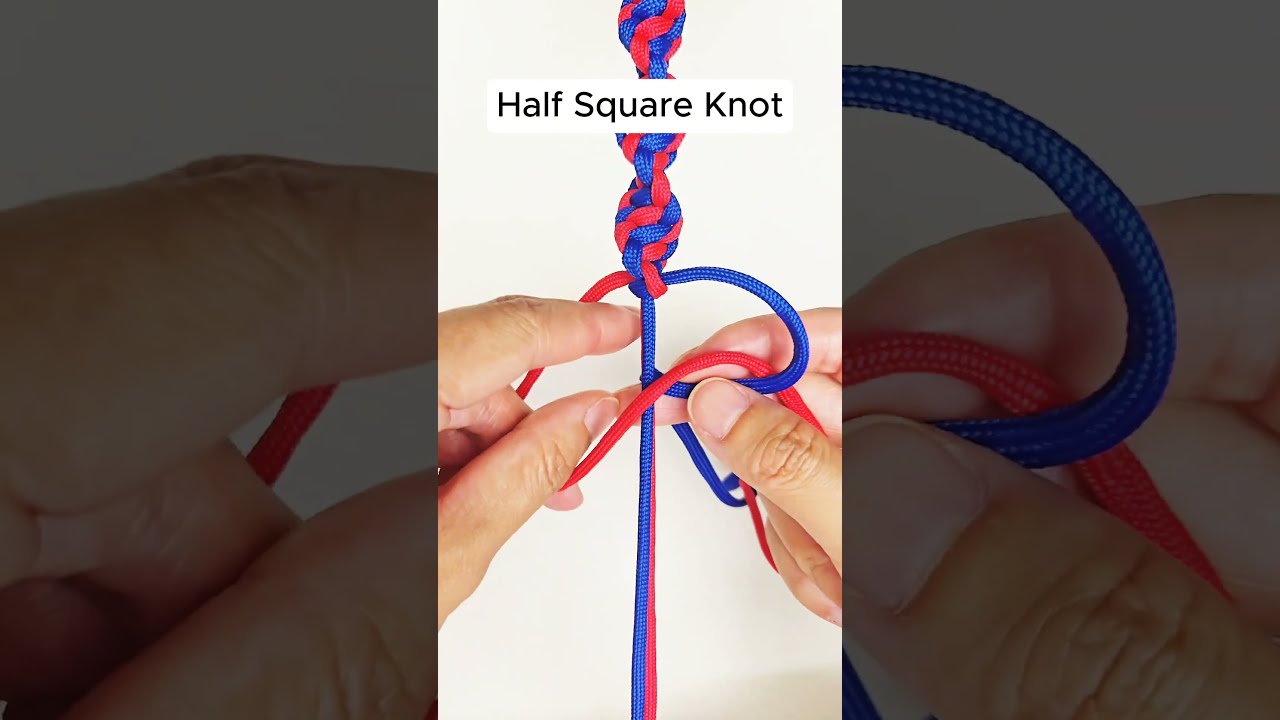 How to Tie a Square Knot | Macrame Tutorial for Beginners 