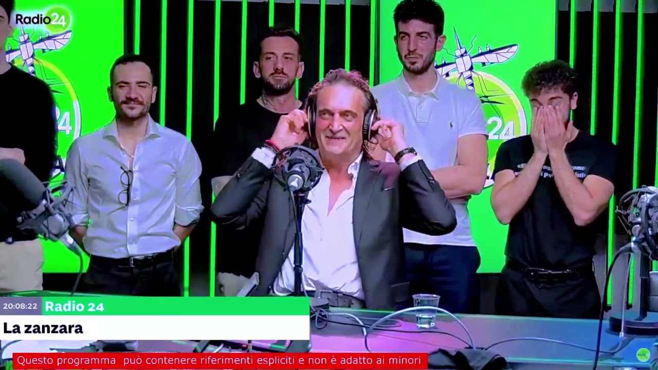 Pierangelo Maria Terraneo, nobile accaldato - La Zanzara 15.4.2025