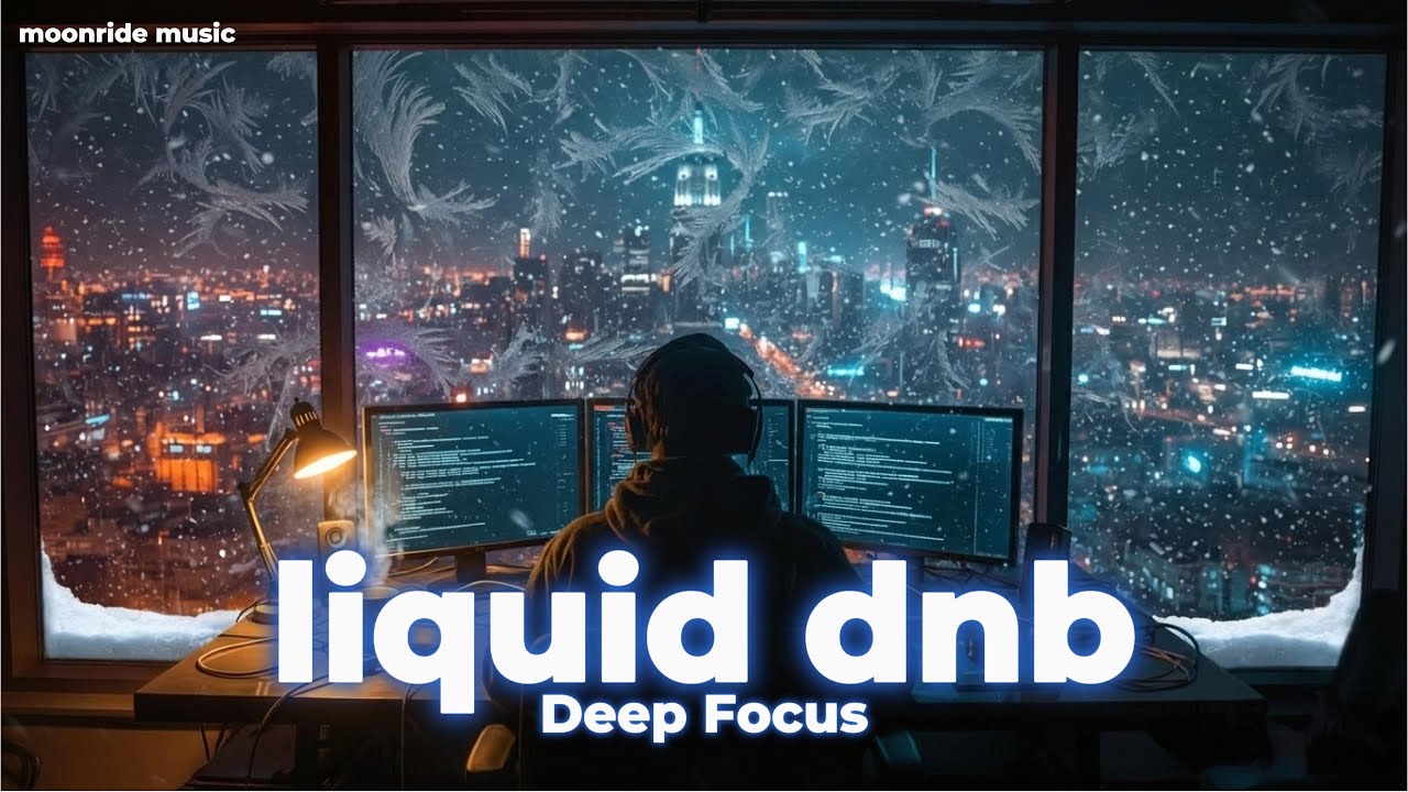Liquid DnB: Winter Coding Flow ❄️ [Deep Focus Music for Programmers]