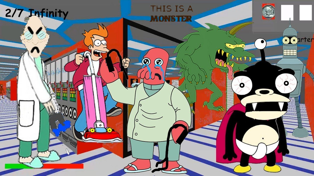 Futurama Basics in Science and Technology - Baldi's Basics V1.3.2 Mod