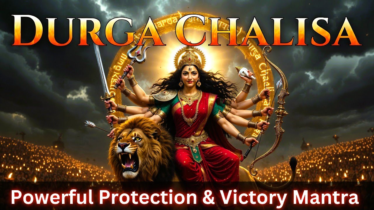 Durga Chalisa | Read Daily for Protection, Strength & Blessings | Maa Durga Bhajan