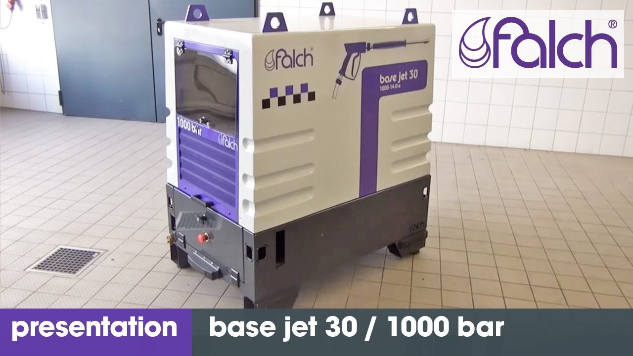 falch base jet 30 / 1000 bar - product presentation - www.falch.com