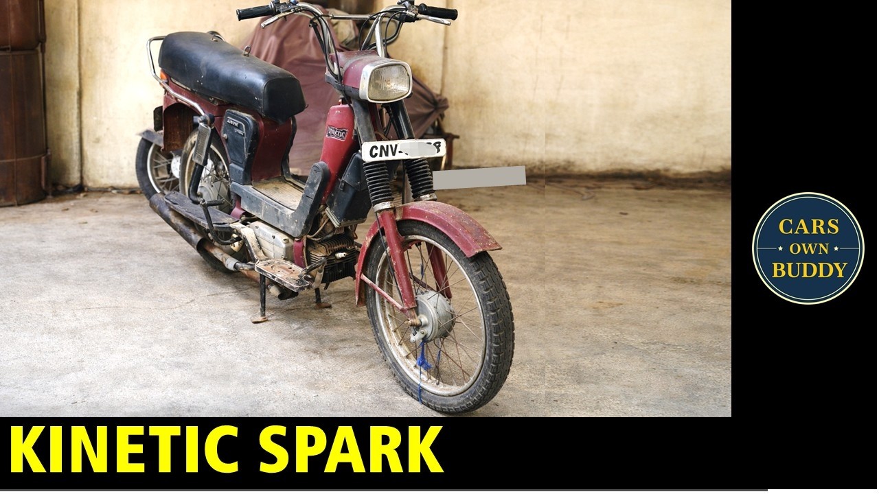 Kinetic Spark (1986) - 'The City Shuttle' Step-Through I 37 year old 2-stroke scoot